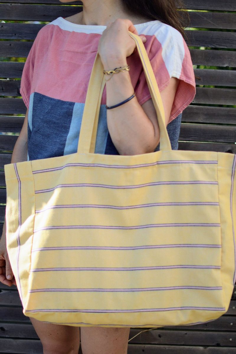 Sac épaule ELEN – Jaune