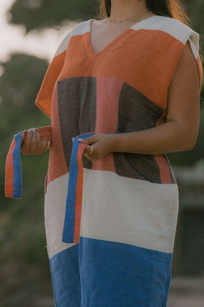 Robe de plage ALANA – Bleu