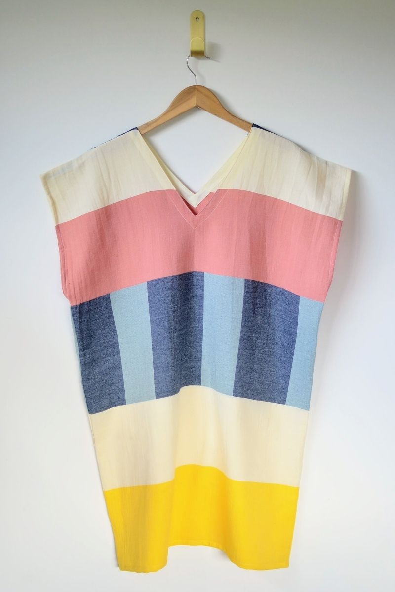 Robe de plage ALANA – Jaune