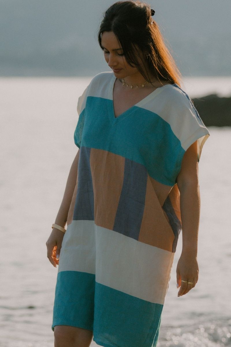 Robe de plage ALANA – Lagune