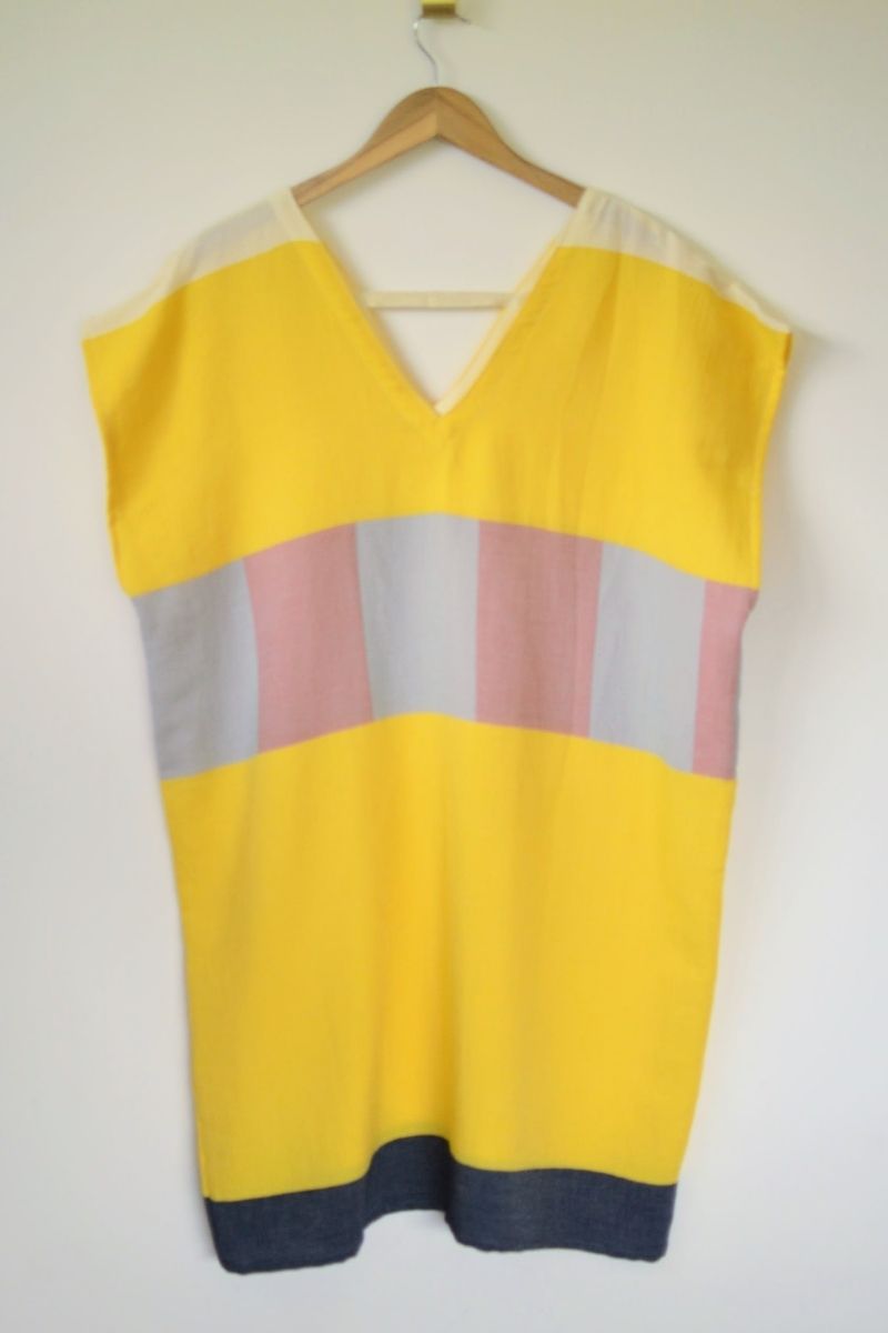 Robe de plage EBA - Jaune