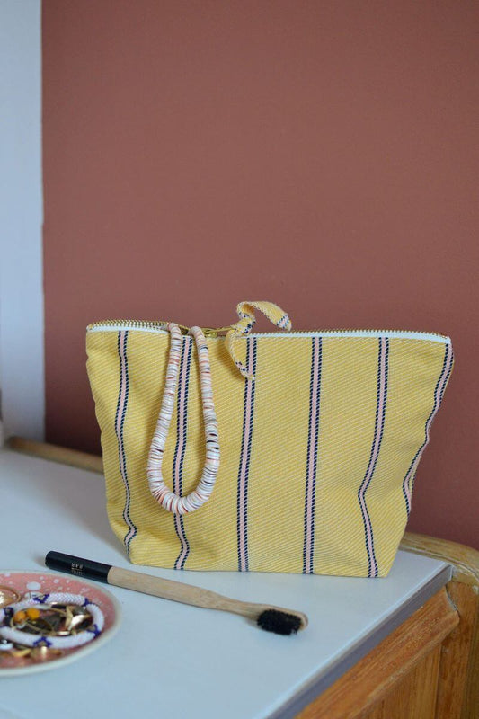 Trousse beauté EKA – Jaune