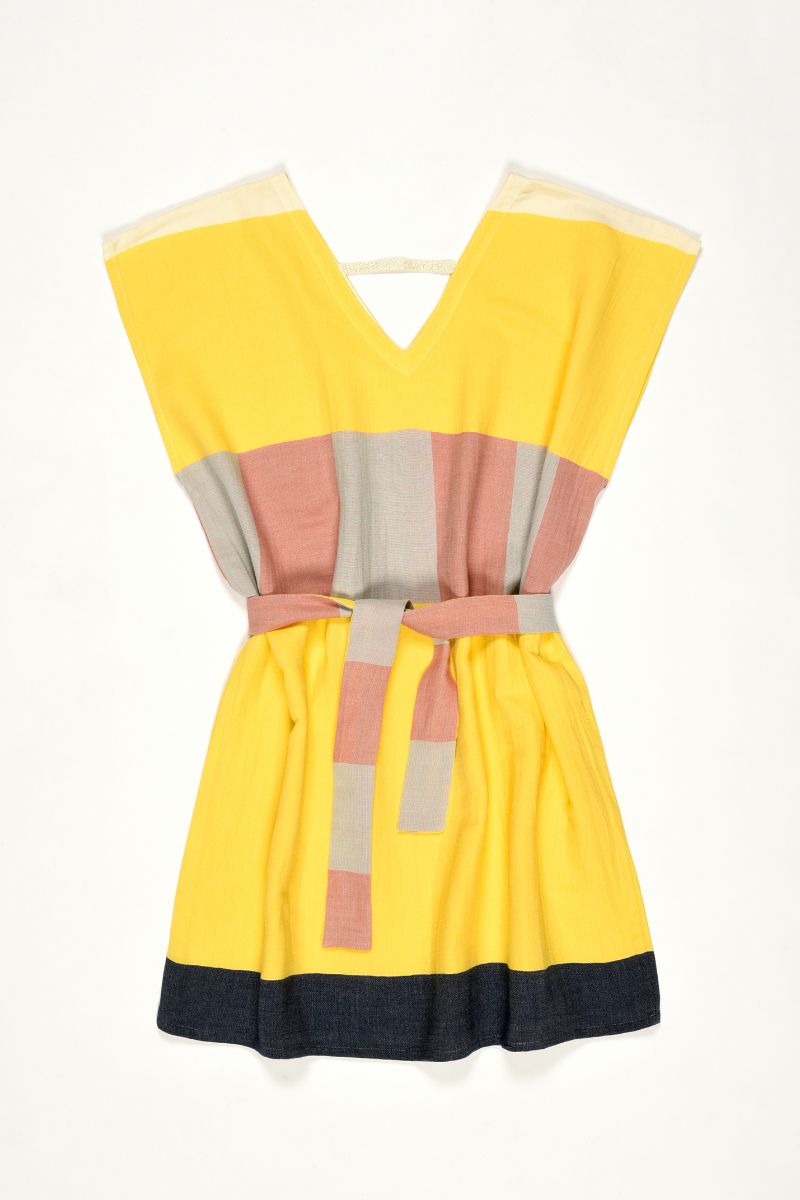 Robe de plage EBA - Jaune