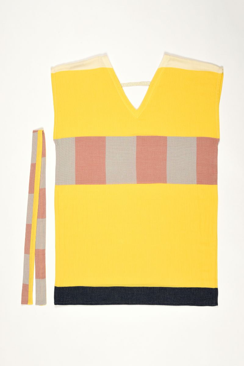 Robe de plage EBA - Jaune