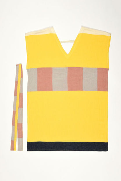 Robe de plage EBA - Jaune