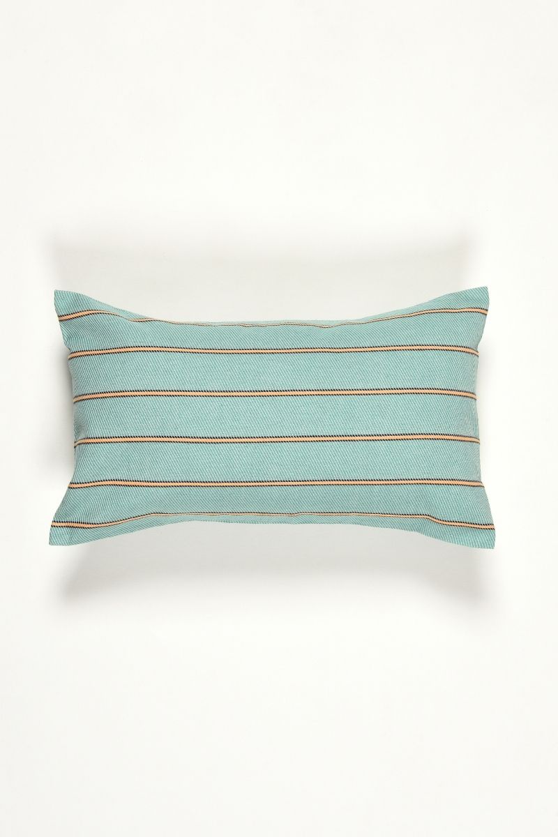Coussin rectangulaire déhoussable OBI - Lagune