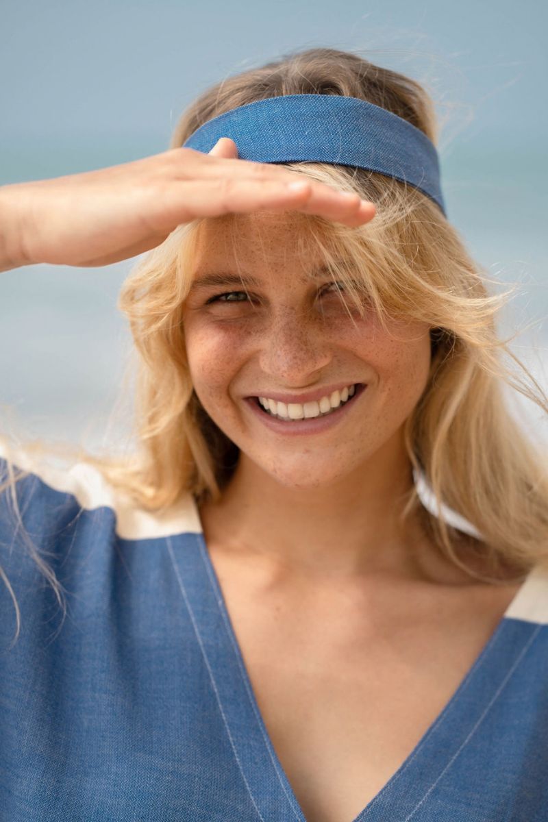 Robe de plage EBA – Bleu