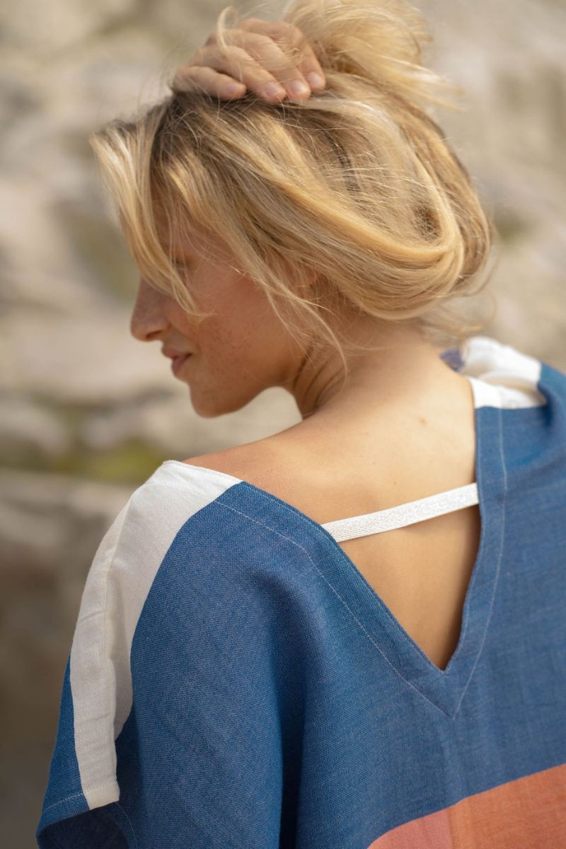 Robe de plage EBA – Bleu