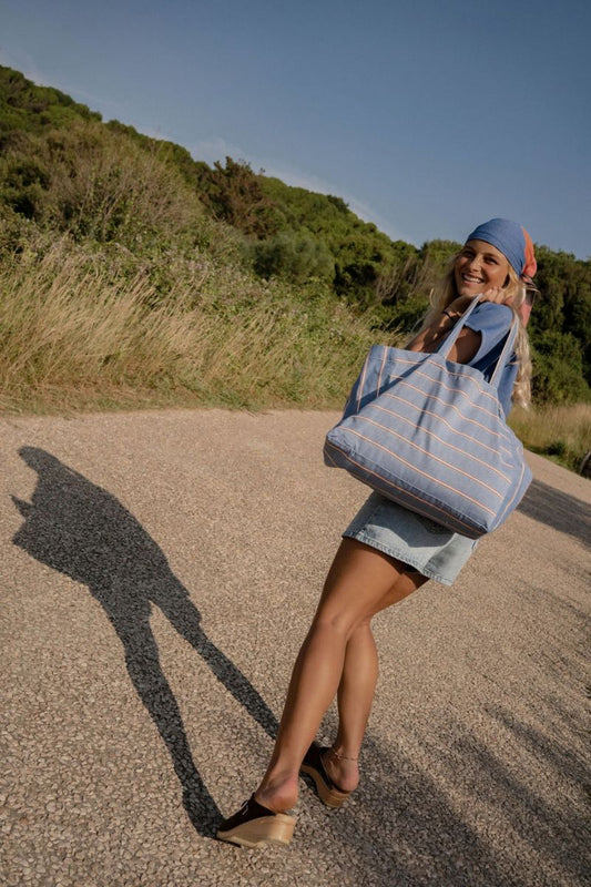 Sac épaule ELEN – Bleu