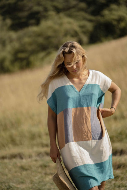 Robe de plage ALANA – Lagune
