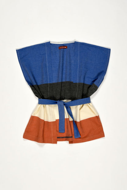 Veste kimono KARO – Bleu