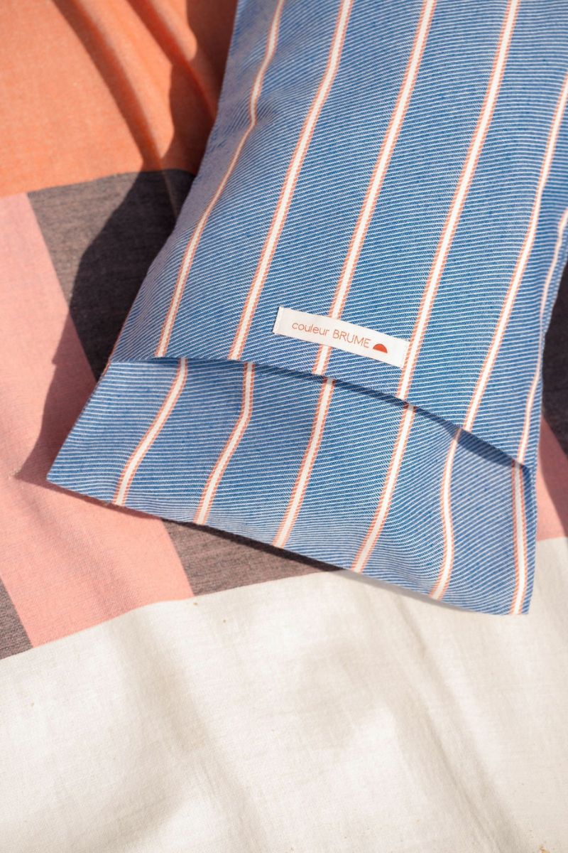 Coussin rectangulaire déhoussable OBI - Bleu