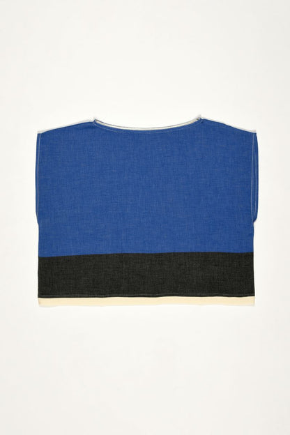 Top col bateau TALIS – Bleu