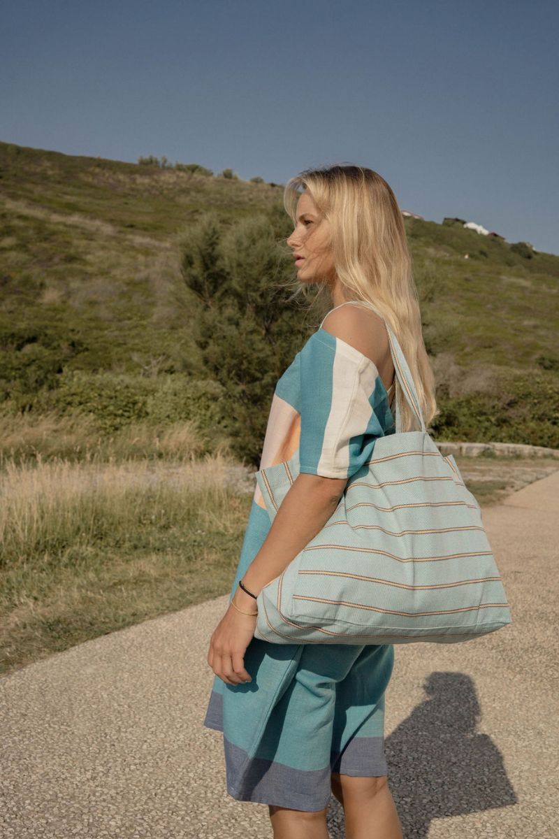 Sac épaule ELEN – Lagune