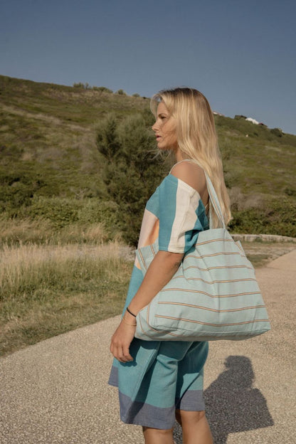 Sac épaule ELEN – Lagune