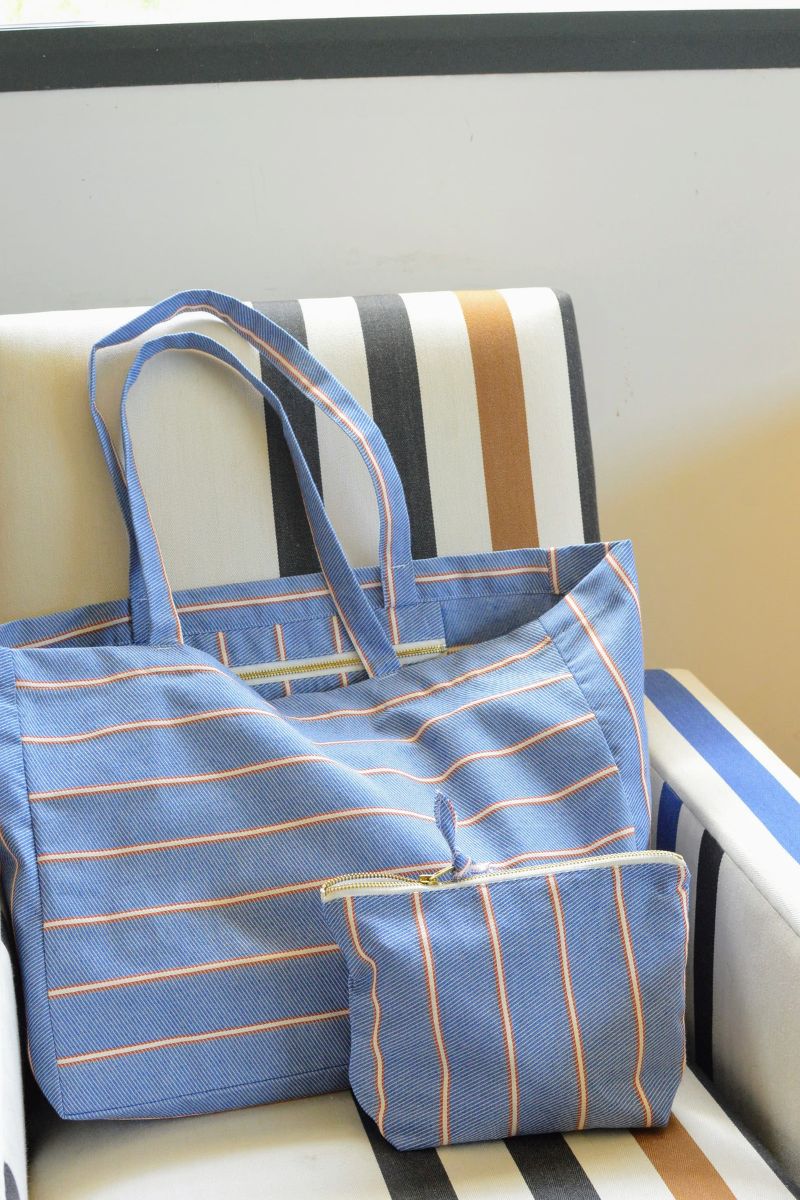 Sac épaule ELEN – Bleu