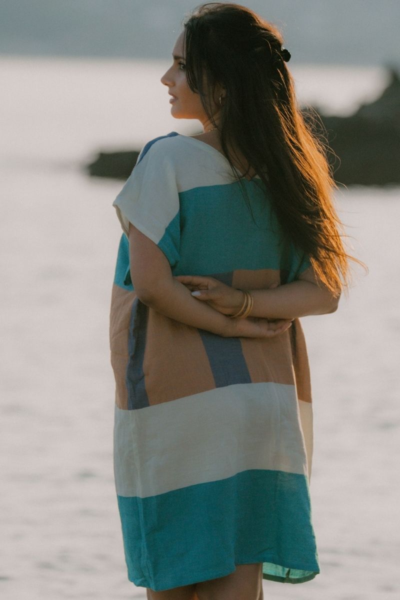 Robe de plage ALANA – Lagune