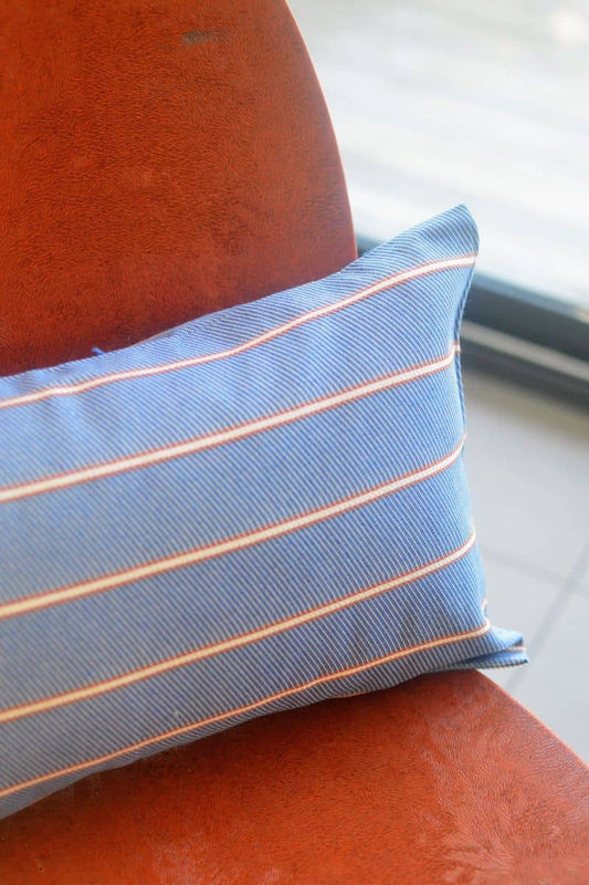Coussin rectangulaire déhoussable OBI - Bleu