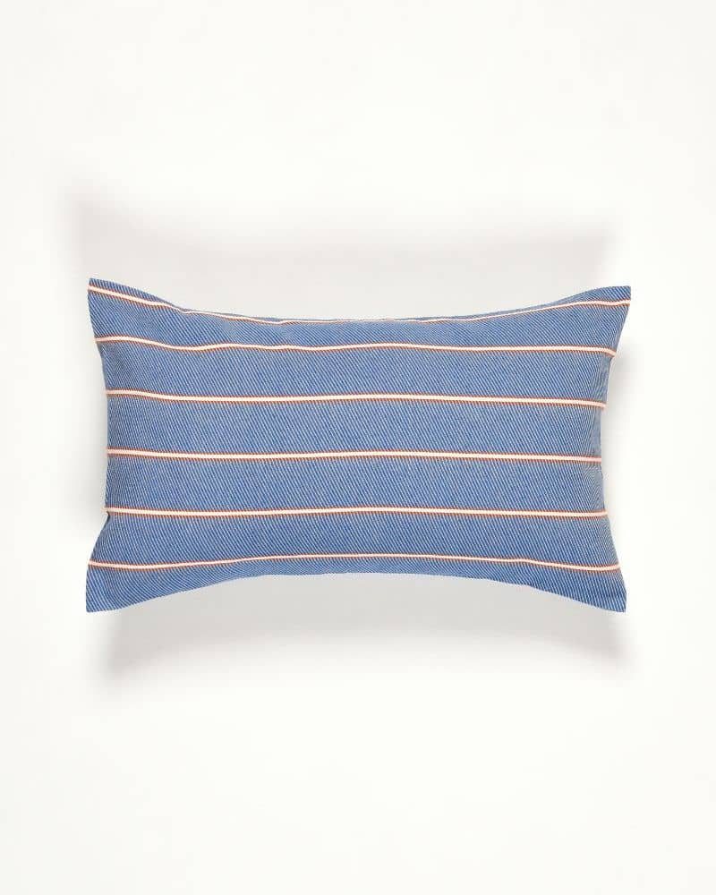 Coussin rectangulaire déhoussable OBI - Bleu