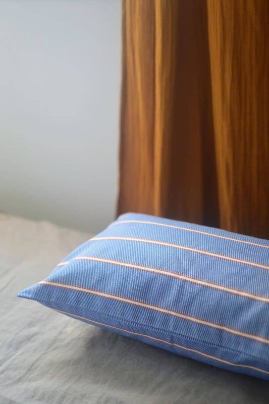 Coussin rectangulaire déhoussable OBI - Bleu