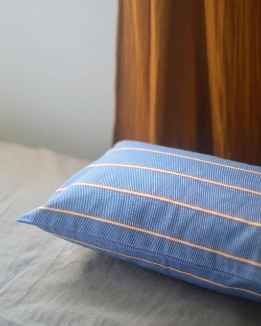 Coussin rectangulaire déhoussable OBI - Bleu