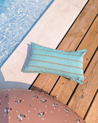 Coussin rectangulaire déhoussable OBI - Lagune