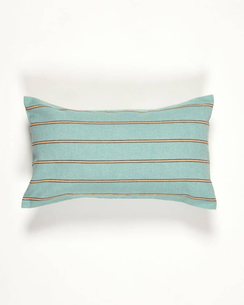 Coussin rectangulaire déhoussable OBI - Lagune