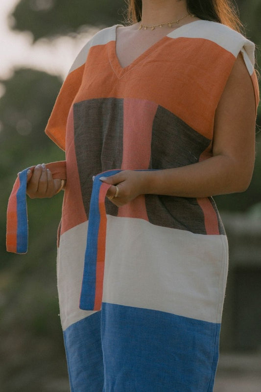 Robe de plage ALANA – Bleu