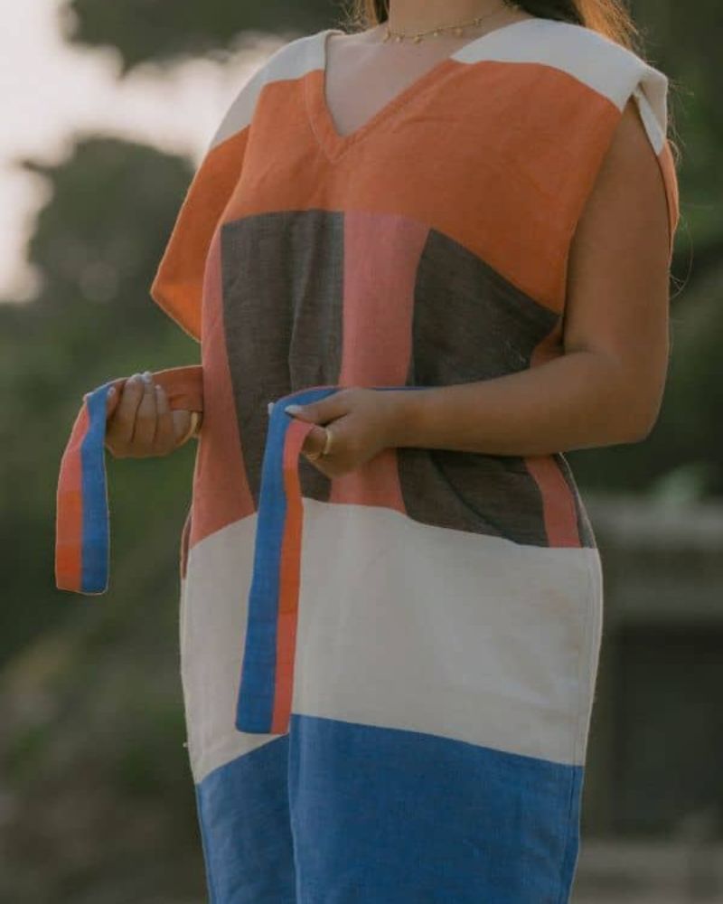 Robe de plage ALANA – Bleu