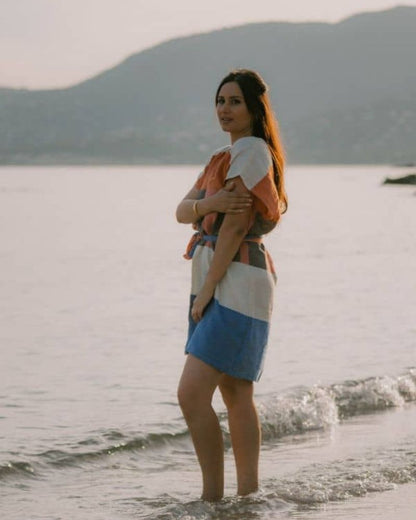 Robe de plage ALANA – Bleu