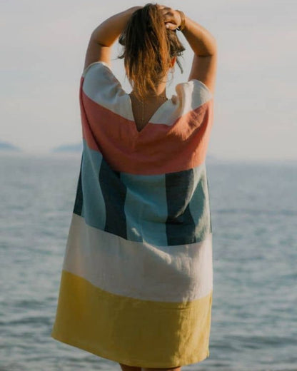 Robe de plage ALANA – Jaune