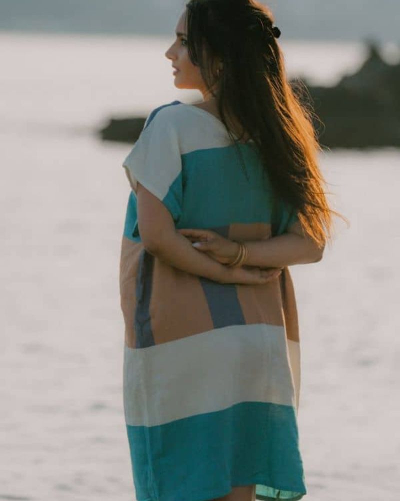 Robe de plage ALANA – Lagune