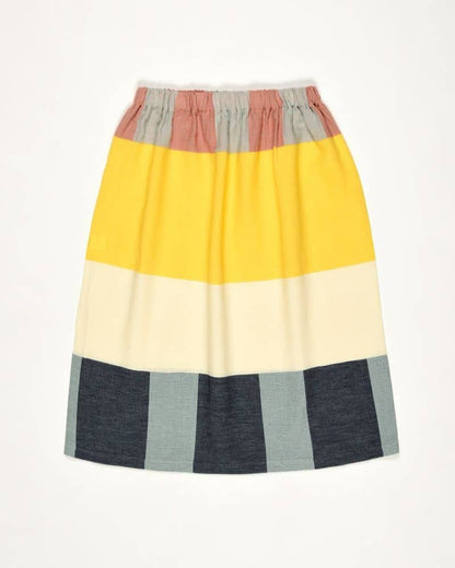 Jupe mi-longue BAYA – Jaune