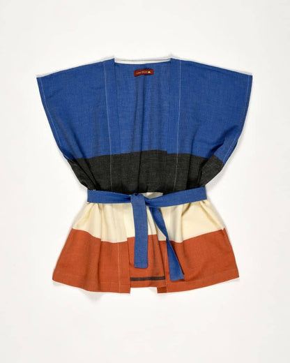 Veste kimono KARO – Bleu