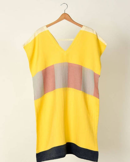Robe de plage EBA - Jaune