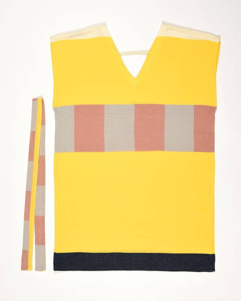 Robe de plage EBA - Jaune
