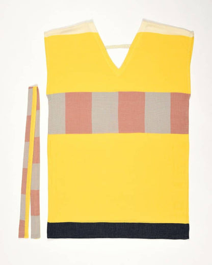 Robe de plage EBA - Jaune