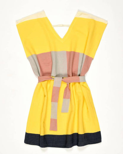 Robe de plage EBA - Jaune