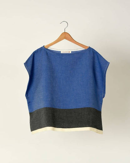 Top col bateau TALIS – Bleu