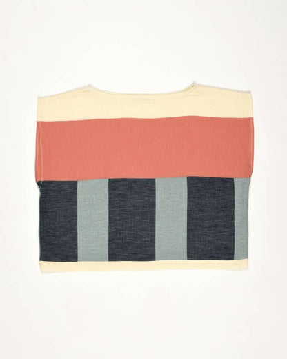 Top col bateau TALIS - Rose