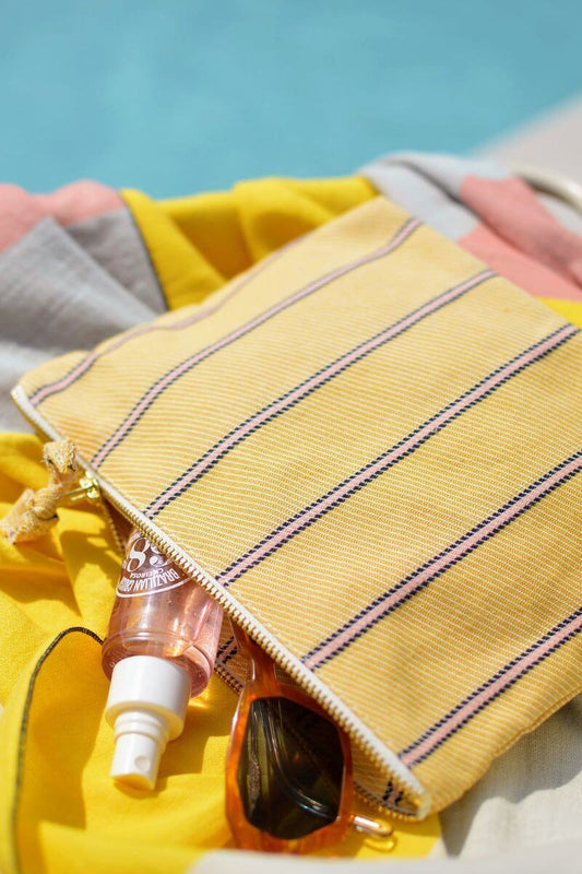 Trousse beauté EKA – Jaune